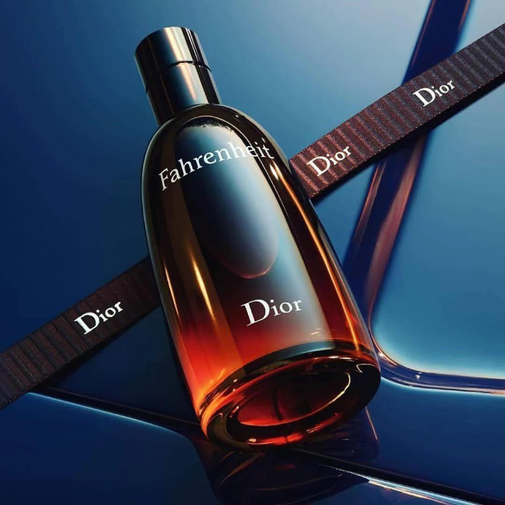 عطر ادوتویلت مردانه کریستین دیور مدل فارنهایت با رایحه گرم
