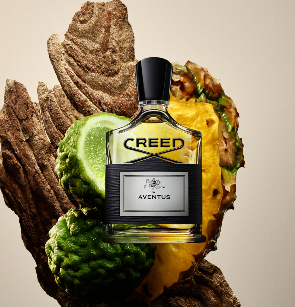 عطر ادوپرفیوم مردانه کرید مدل اونتوس تاپ با رایحه خنک و تلخ