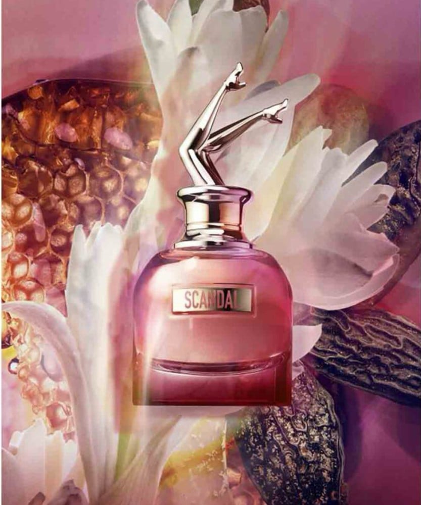 عطر ادوپرفیوم زنانه ژان پل گوتیه مدل اسکندل با رایحه گرم و شیرین