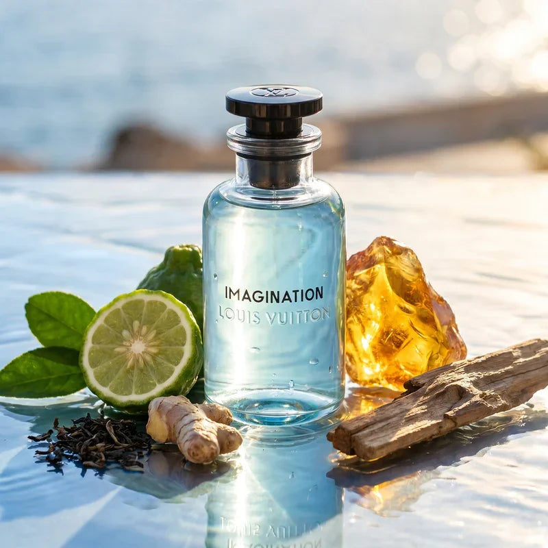 عطر ادوپرفیوم مردانه لویی ویتون مدل ایمجینیشن با رایحه خنک و معتدل