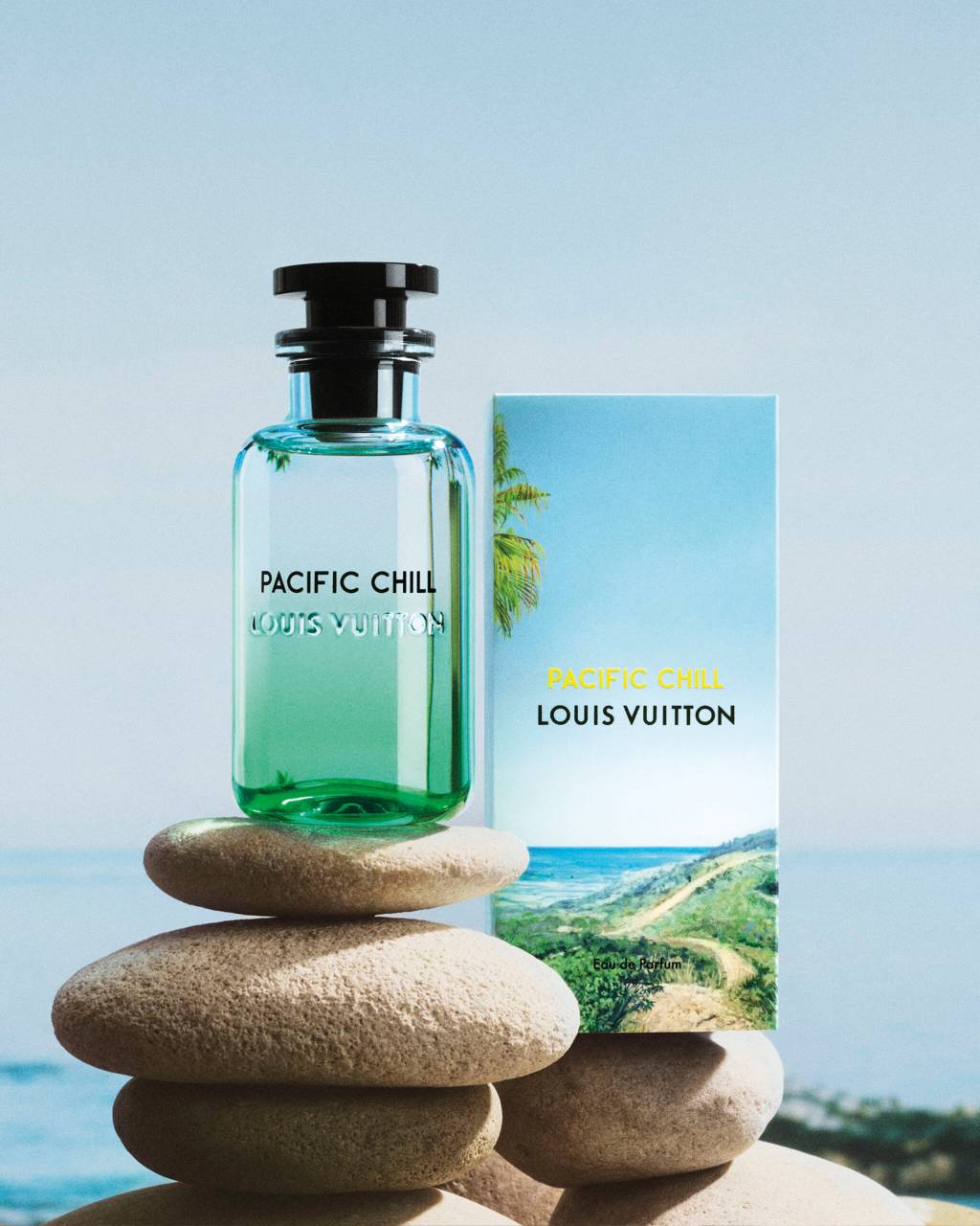 عطر ادوپرفیوم یونیسکس لویی ویتون مدل پسیفیک چیل با رایحه خنک