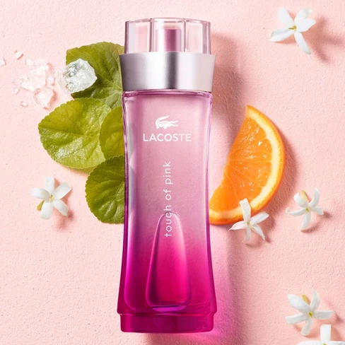 عطر ادوتویلت زنانه لاگوست مدل تاچ آو پینک با رایحه خنک و شیرین