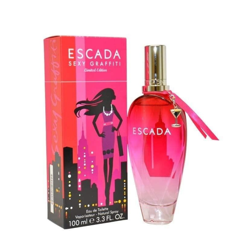 عطر ادوتویلت زنانه اسکادا مدل سکسی گرافیتی با رایحه خنک و شیرین