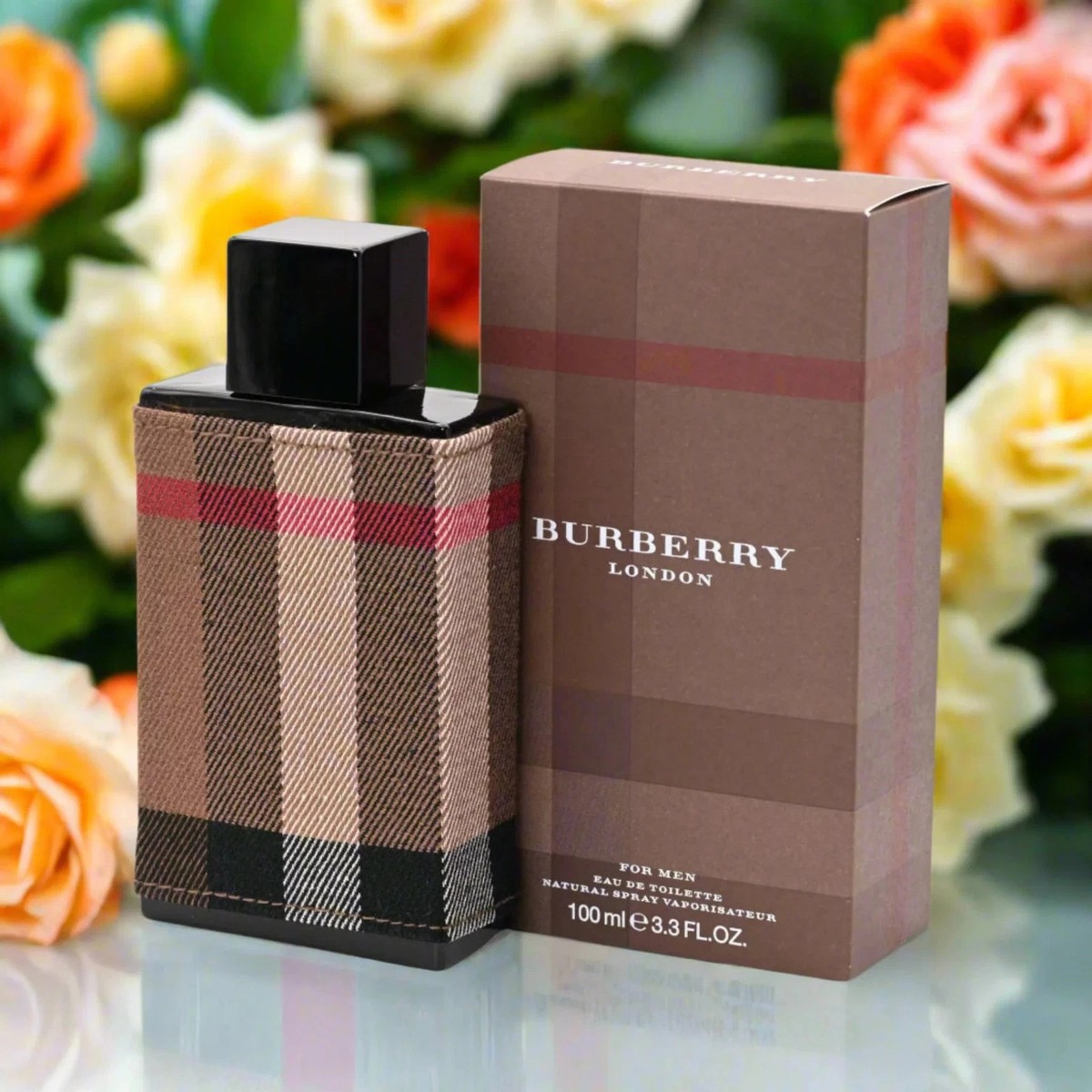 عطر ادوتویلت مردانه باربری مدل لندن با رایحه گرم و شیرین