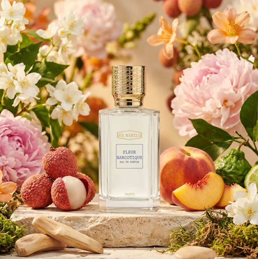 عطر ادوپرفیوم یونیسکس اکس نیهیلو مدل فلور نارکوتیک با رایحه خنک و ملایم
