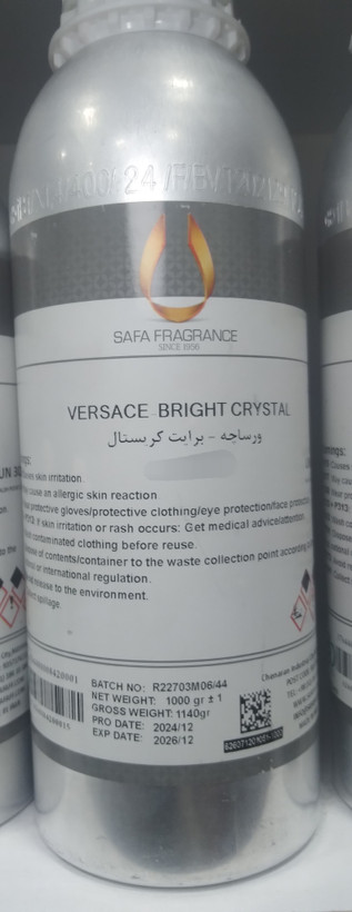 عطر ادوتویلت زنانه ورساچه مدل برایت کریستال با رایحه خنک و شیرین