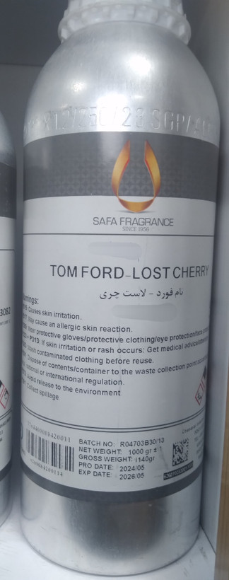 عطر ادوپرفیوم یونیسکس تام فورد مدل لاست چری با رایحه گرم و شیرین